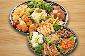 【当日・翌日メニュー】43,200円パーティープレートセットA（カトラリー40セット）