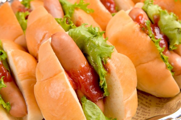 ミニホットドックLサイズ(18個)（カトラリー10セット）
