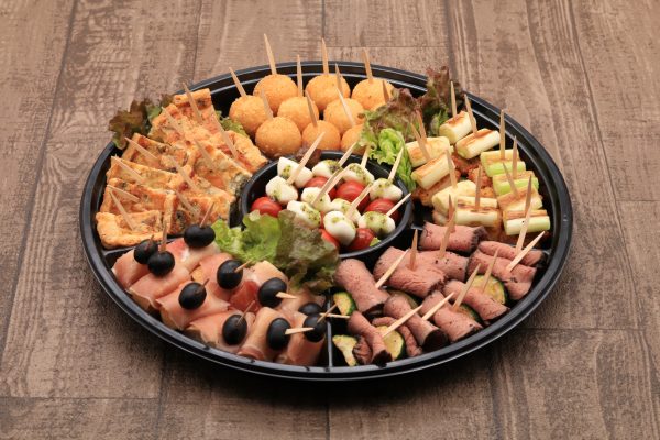 ピンチョスパーティープレートC（カトラリー５セット）