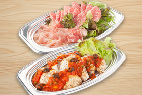 イタリアンセット（１０品／カトラリー１０セット）
